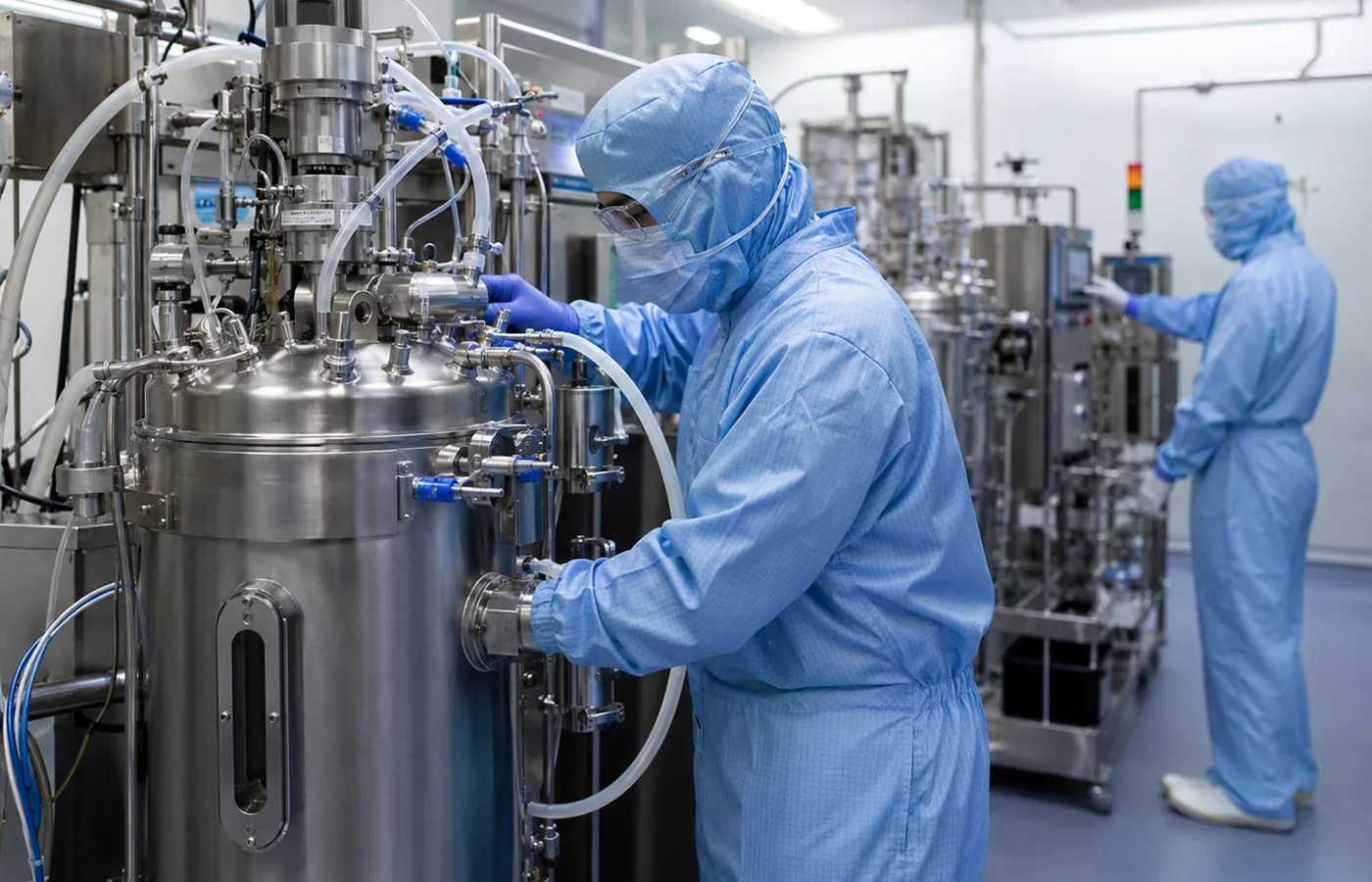 Prepare GMP and pre-GMP bioproduction.