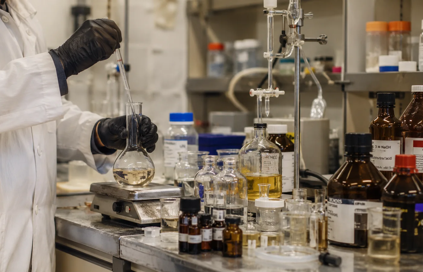 Formulation and synthesis laboratory.